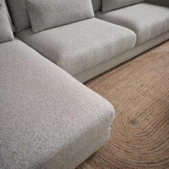 Bank Como met chaise longue links – Grijs Puente 09 general