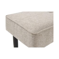 Bankje Jackie stof Zand 140cm