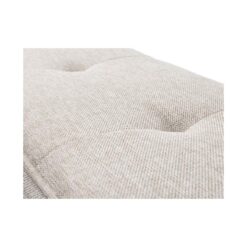 Bankje Jackie stof Zand 140cm