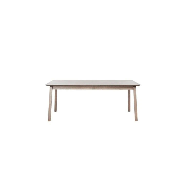 Fabien uitschuifbare eettafel gebroken wit 190-290cm