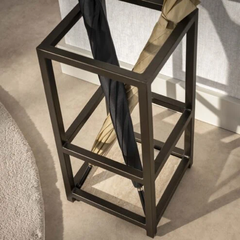 Fenna Paraplubak vierkant Brons metaal