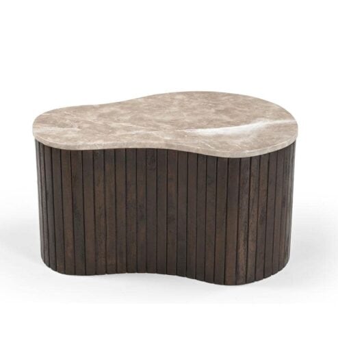 Jenny Salontafel organisch Marmer 70cm