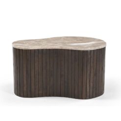 Jenny Salontafel organisch Marmer 70cm