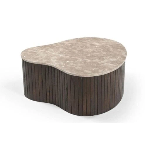 Jenny Salontafel organisch Marmer 84cm