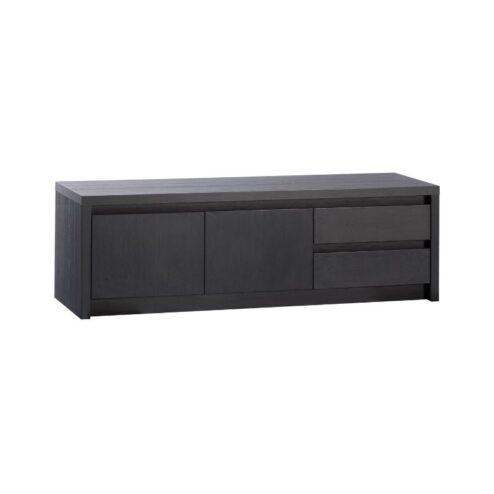 Kiara Tv meubel Middel Zwart 159cm