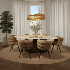 Lara Eetkamerstoel Karamel