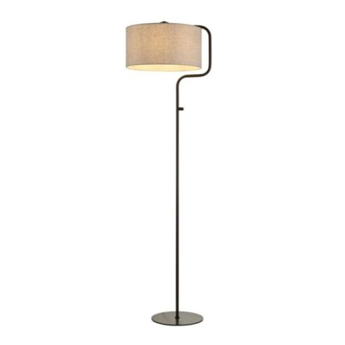 Nico 1-lichts Vloerlamp Bruin