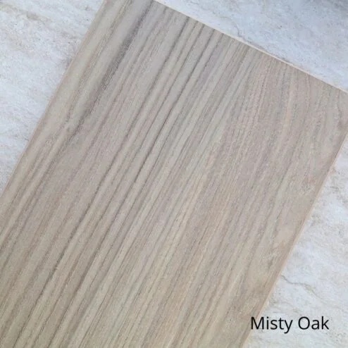 Nuvoro Zwevende Wandkast 1-deurs Misty Oak 45cm