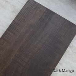 Nuvoro Zwevende Wandkast 4-vaks Dark Mango 45cm