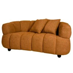 Renske 2-zits Bank terracotta 160cm