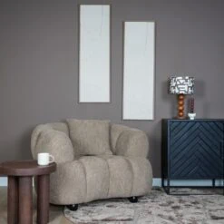 Renske Fauteuil Bruin