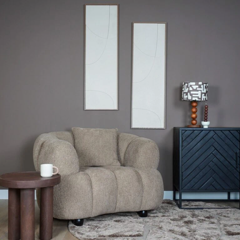 Renske Fauteuil Bruin