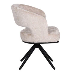 Sabrina Eetkamerstoel Crème