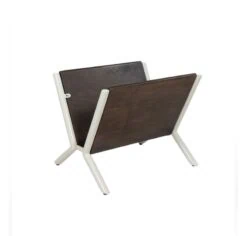 Stella Tijdschriftenhouder Walnoot 45cm