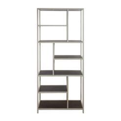 Stella Vakkenkast open Walnoot 84cm