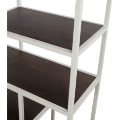 Stella Vakkenkast open Walnoot 84cm