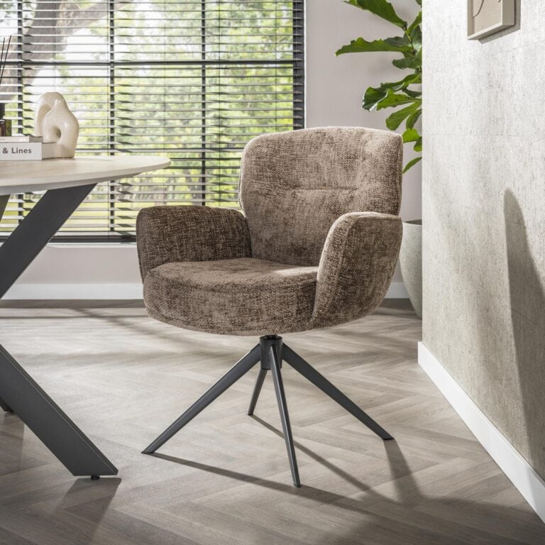 Vito Eetkamerstoel hoven Champagne