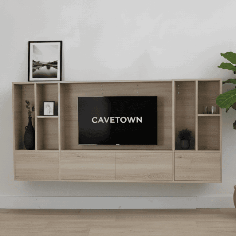 watford cinewall small misty oak