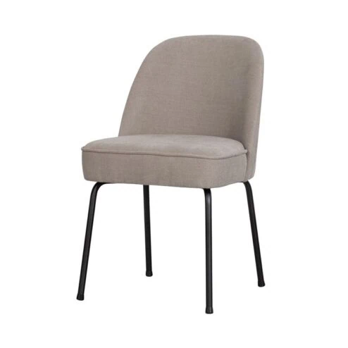 Vogue Eetkamerstoel Geweven Stof Zand