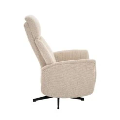 Aarhus Elektrische Relaxfauteuil Naturel boucle