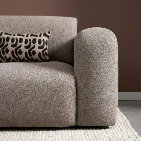 Bank Soul Chaise longue links - Sole 27 stof