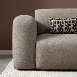 Bank Soul Chaise longue rechts - Sole 27 stof