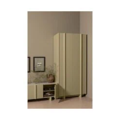 Basu Wandkast grenen moss 101 cm