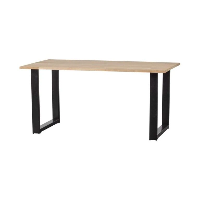 Combi-tablo Eettafel eiken U-poot 160 cm