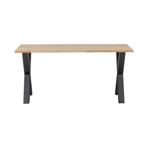 Combi-tablo Eettafel eiken X-poot 160 cm