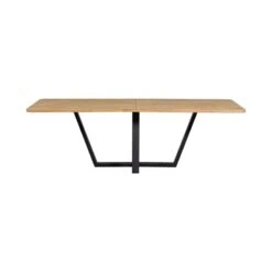 Combi-tablo XL Eettafel eiken Drenthe poot 240 cm