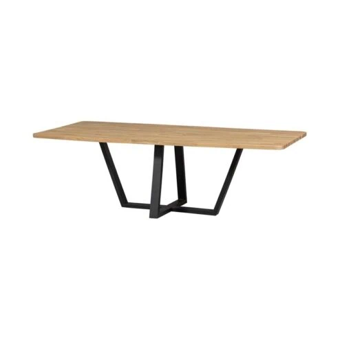 Combi-tablo XL Eettafel eiken Drenthe poot 240 cm