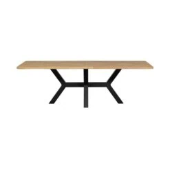 Combi-tablo XL Eettafel eiken Zeeland poot 240 cm