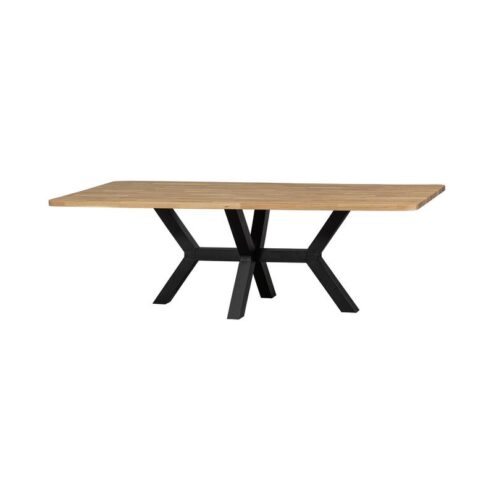Combi-tablo XL Eettafel eiken Zeeland poot 240 cm