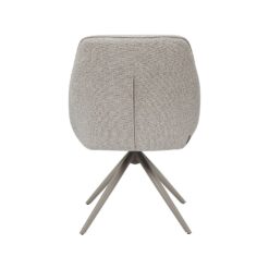 Eetkamerstoel Akira Naturel Boucle met Taupe poot