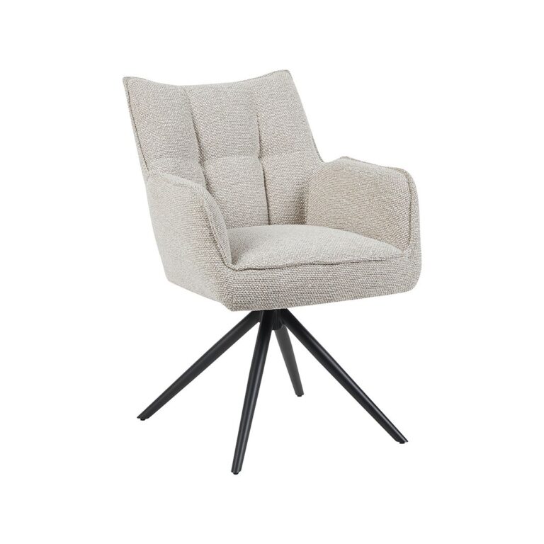 Eetkamerstoel Amalfi Naturel Boucle