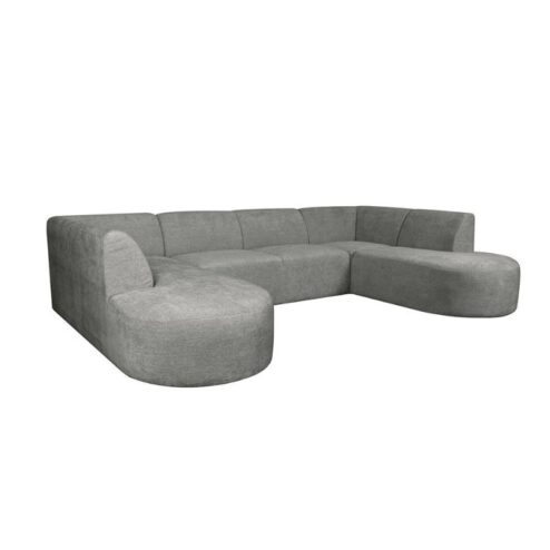 Espen U-Bank Stone stof