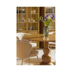 Exhibit XL 2-deurs Vitrinekast metaal honinggeel 99 cm