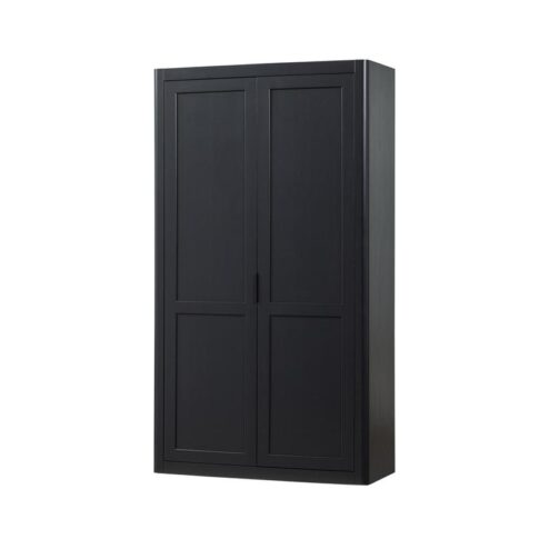 Gunnar Wandkast grenen matzwart/mud 120 cm