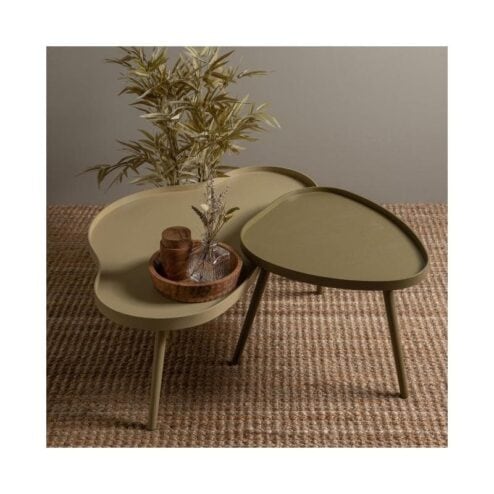 Mae Salontafel organisch MDF/grenen sepia 61 cm