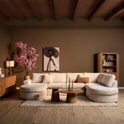 MySofa Alta U-Bank Naturel stof