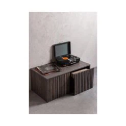 New Gravure Kistbank essen espresso 88 cm