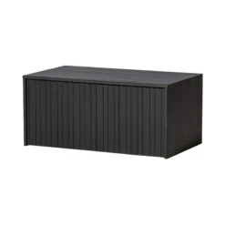 New Gravure Kistbank grenen zwart 88 cm