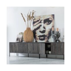 New Gravure Tv meubel essen fineer espresso 150 cm