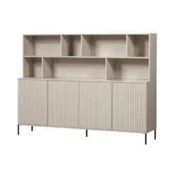 New Gravure Wandkast grenen dust 200 cm