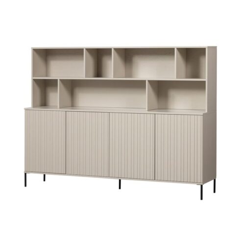 New Gravure Wandkast grenen dust 200 cm