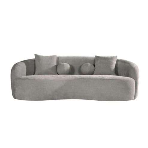 Novo 3-zits Bank Stone stof