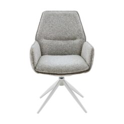 Rico Eetkamerstoel Beige met armleuning