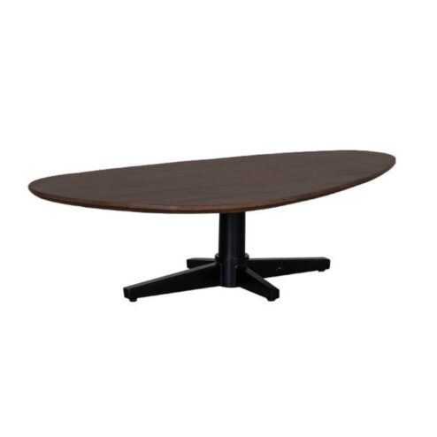 Rosie Salontafel organisch Espresso 140 cm