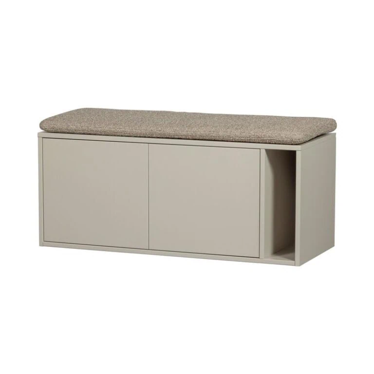 Settle Down Tv meubel/bankje dust met zitkussen 108 cm