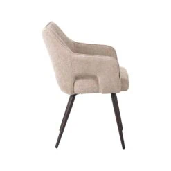 Stan Eetkamerstoel Clay met bronzen poot